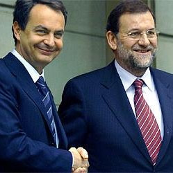 Zapatero y Rajoy